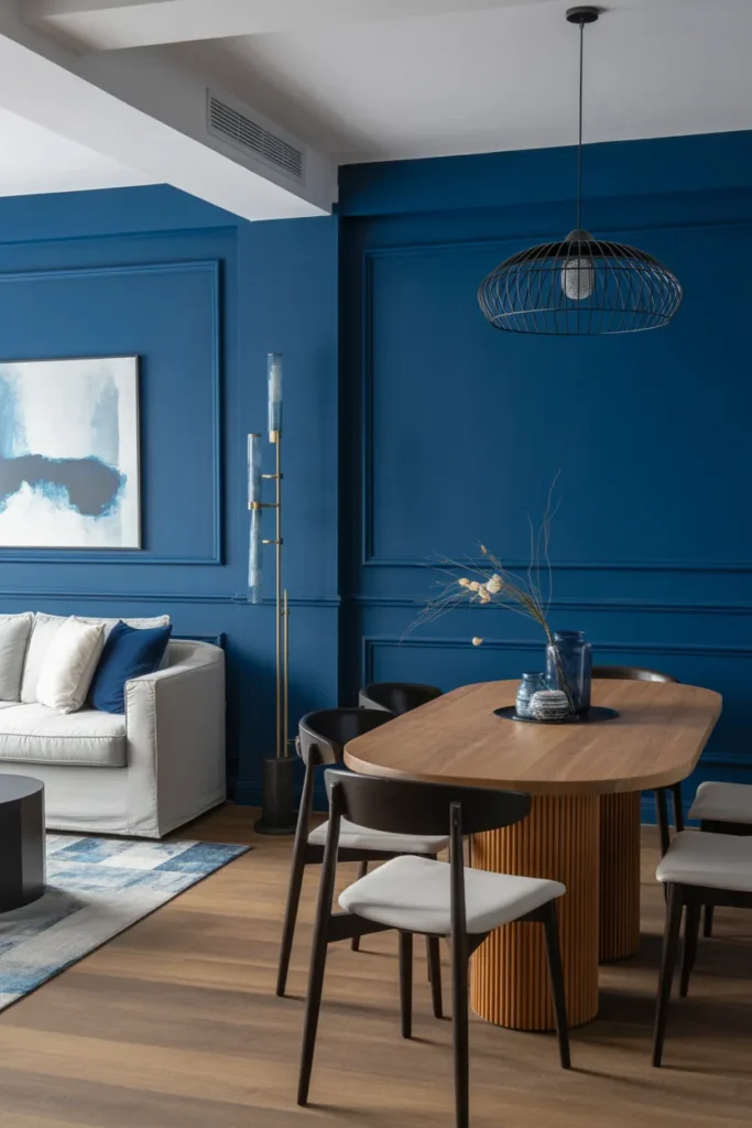 Accent Wall That Spans Both Rooms