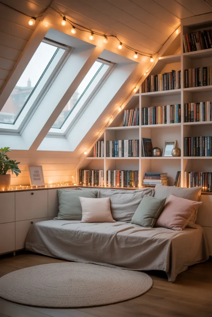  Attic Retreat Reading Nook