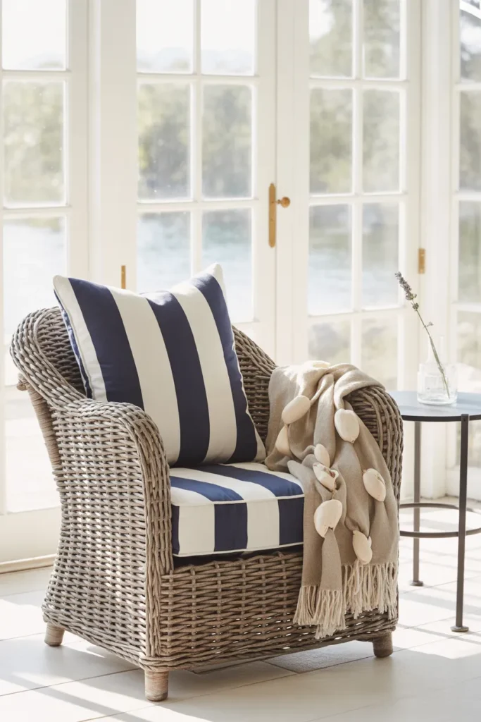 Beach-Inspired Coastal Sunroom