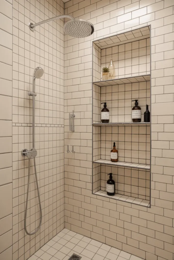 Built-In Niches for Storage