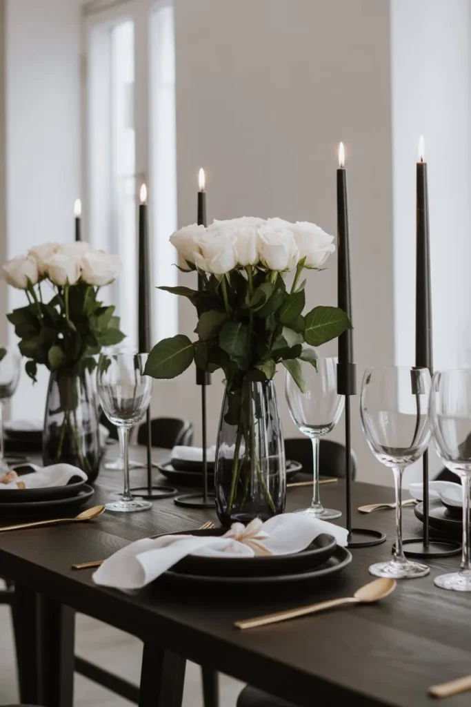 Chic Black-and-White Elegance