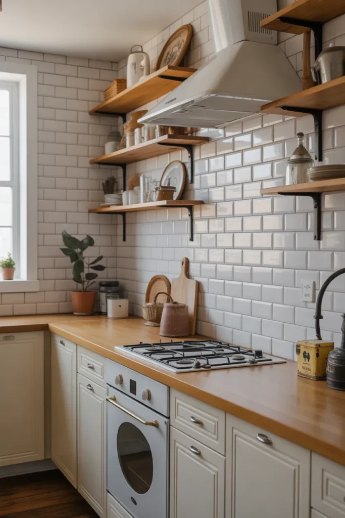  Classic White Subway Tile Backsplash