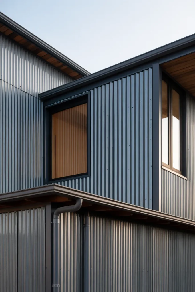  Corrugated Metal Walls