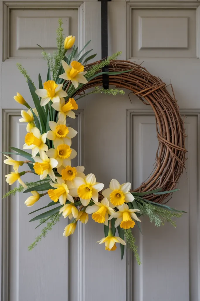Daffodil Sunshine Wreath