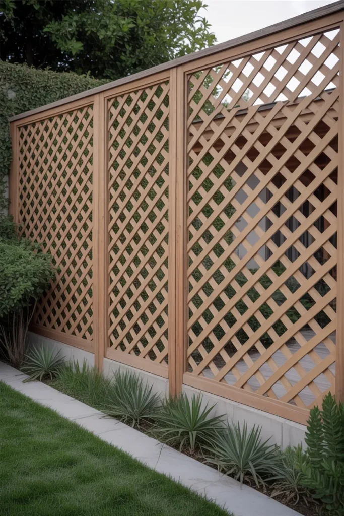Decorative Lattice Walls