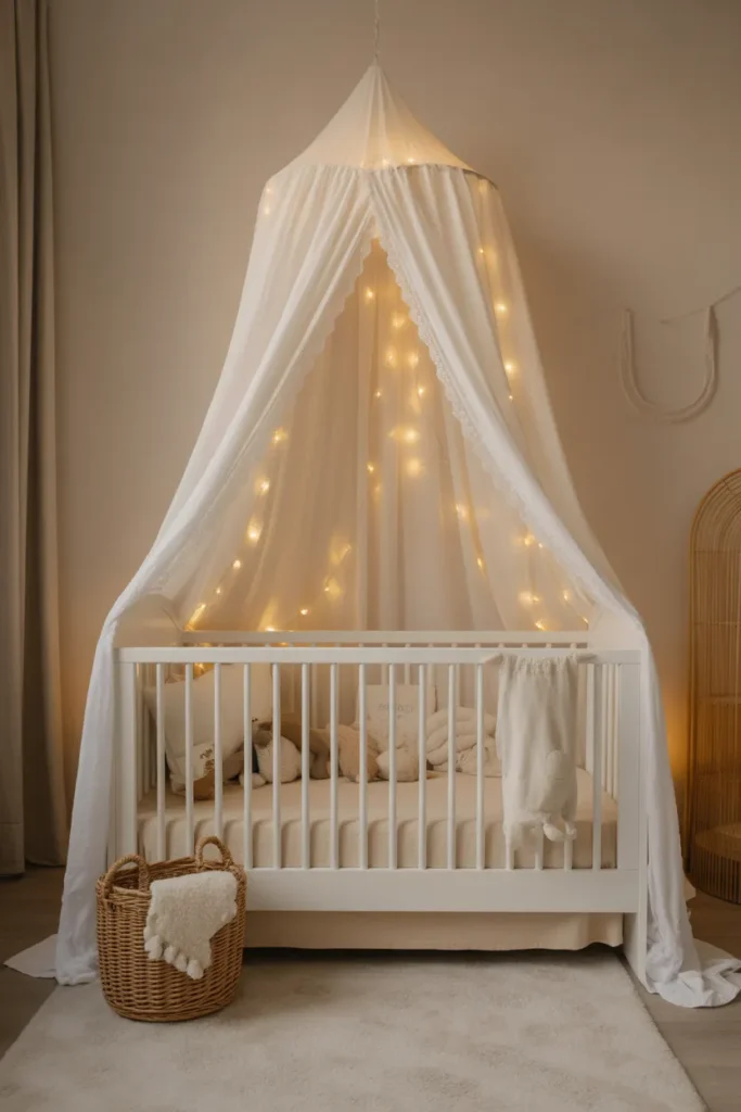 Dreamy Canopy Crib