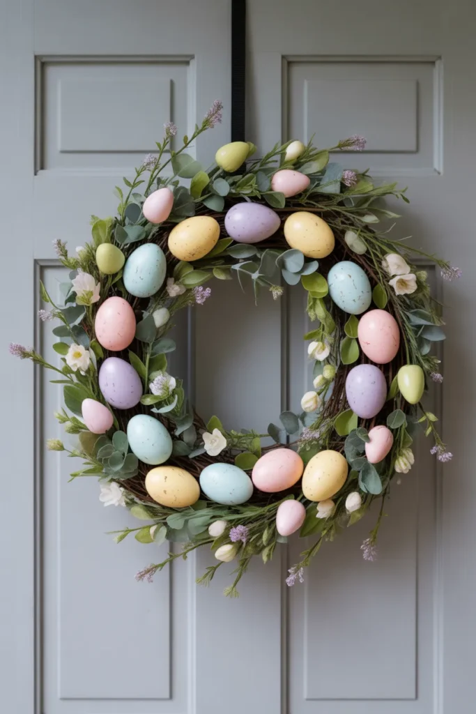 Easter Egg Wreath