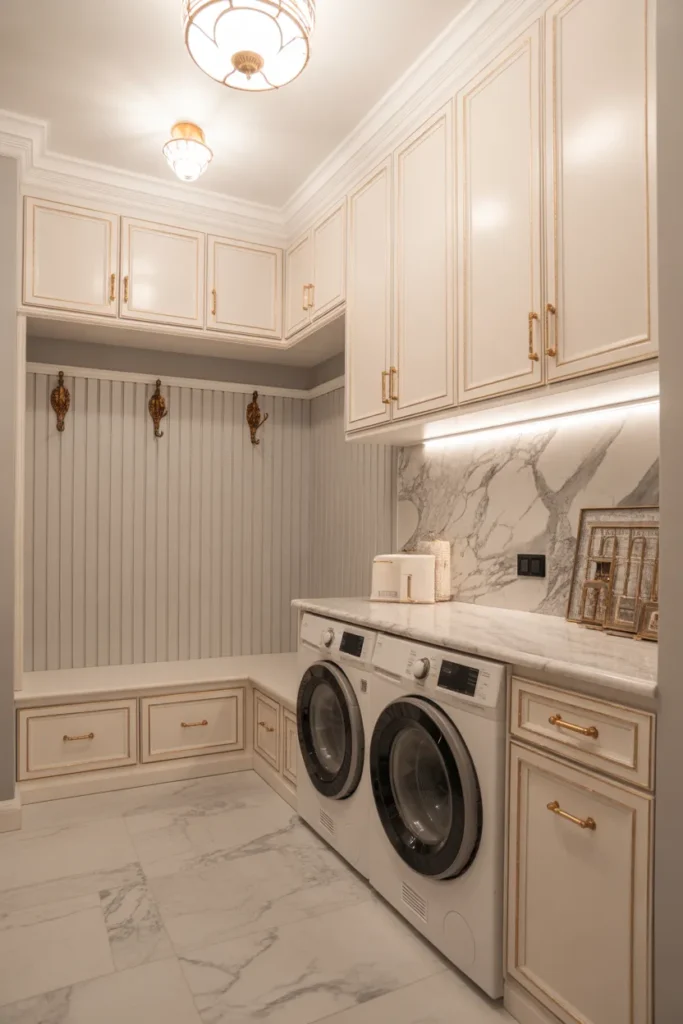 Elegant with Marble Accents