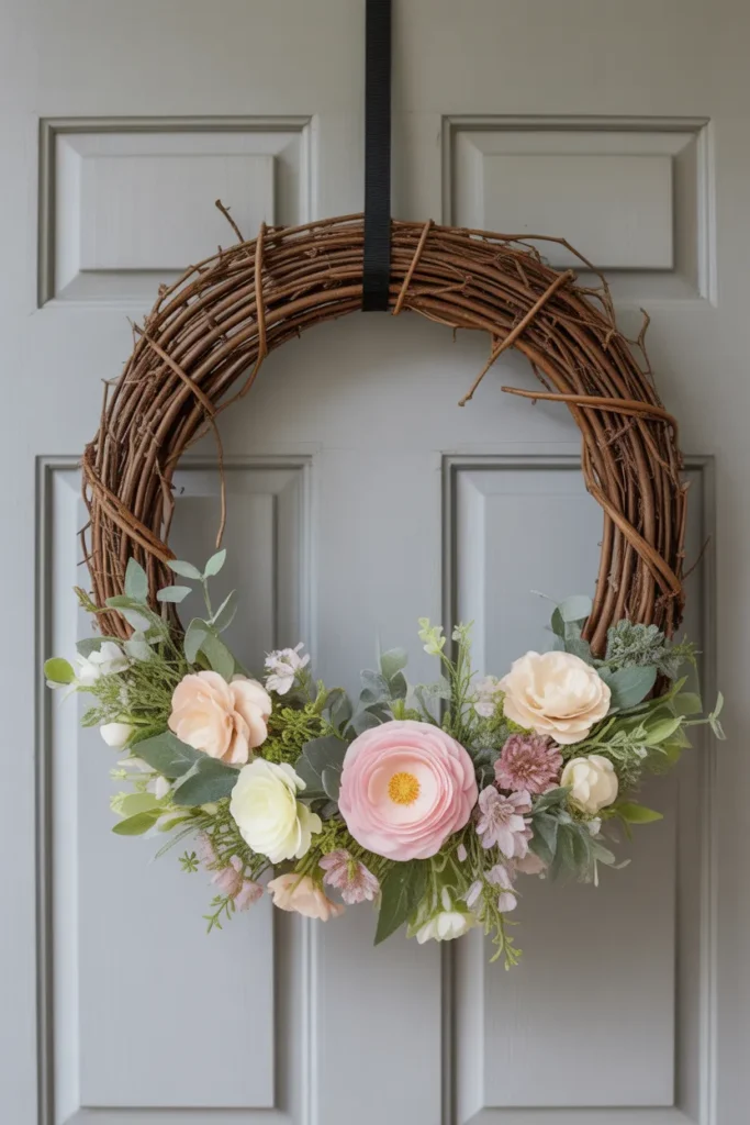 Grapevine Blossom Wreath