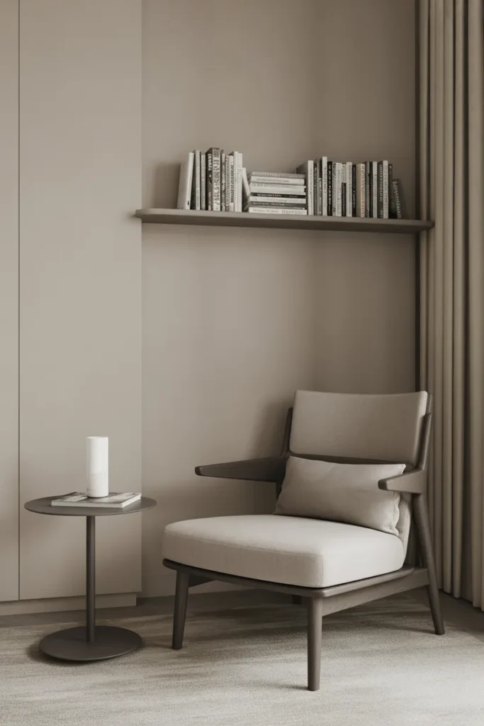 Minimalist Reading Nook