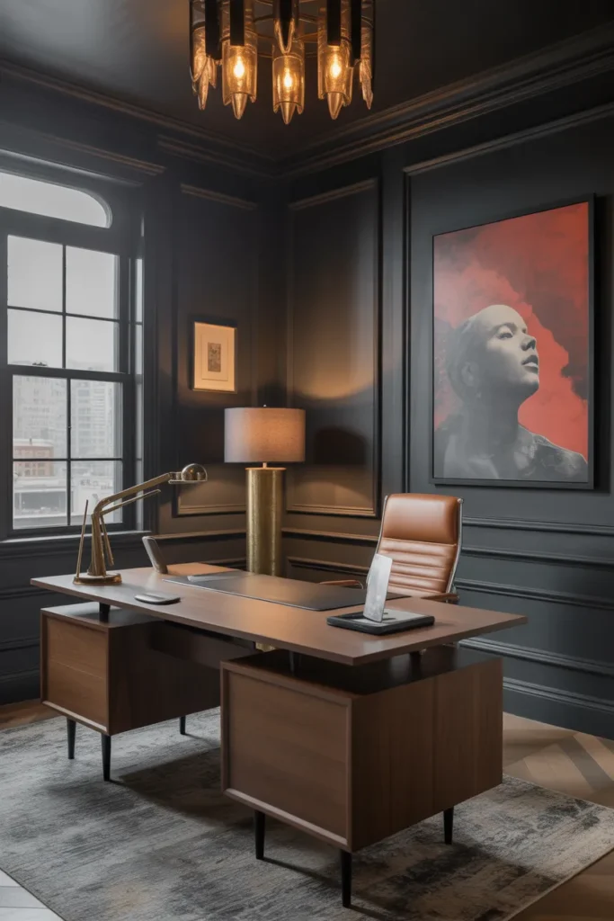 Moody Dark Workspace