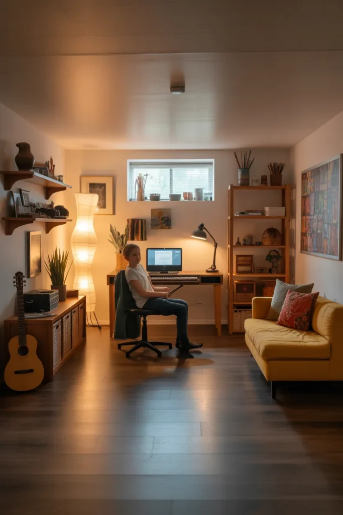Music and Art Basement Studio