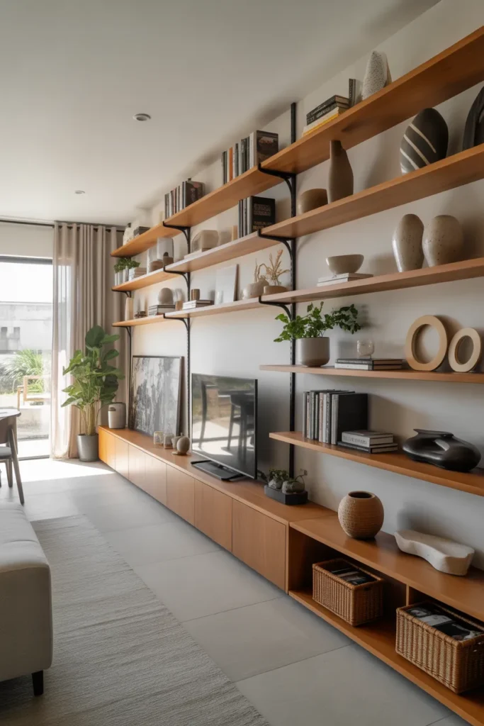 Open Shelving to Showcase Style