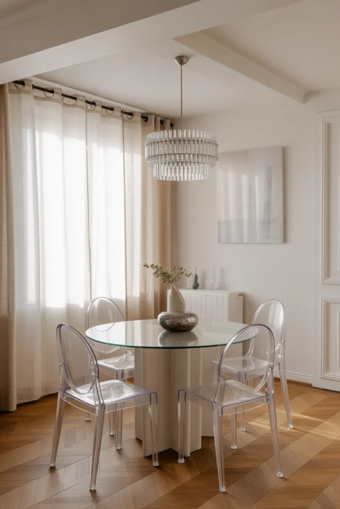  Opt for Transparent Furniture