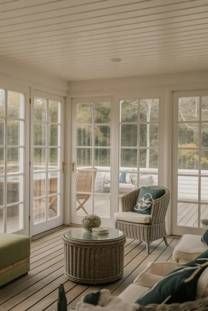  Outdoor-Connected Sunroom