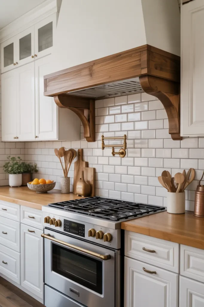 Statement Farmhouse Range Hood