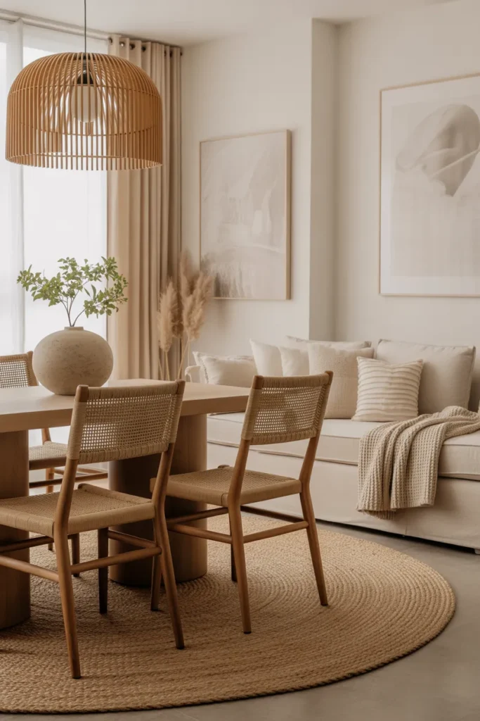 Textural Balance Across Both Zones