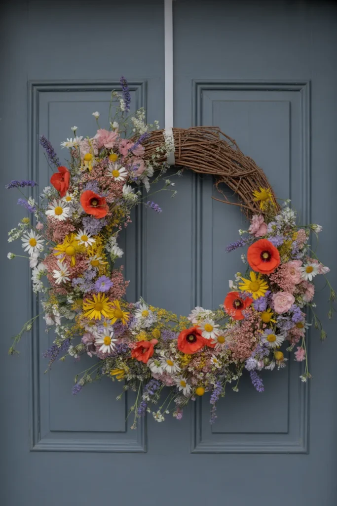 Wildflower Meadow Wreath