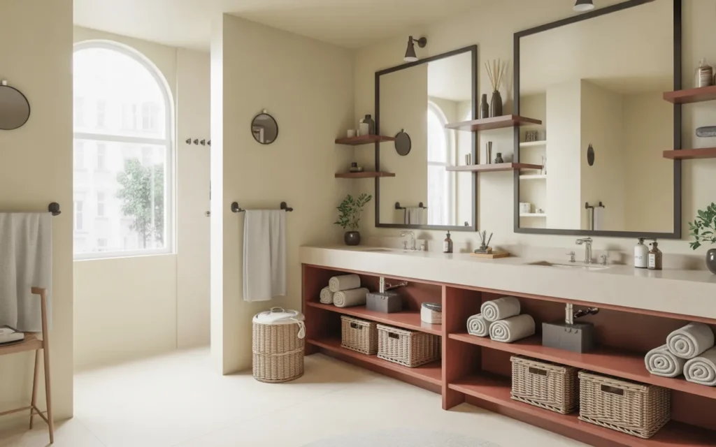 creative small bathroom ideas storage style