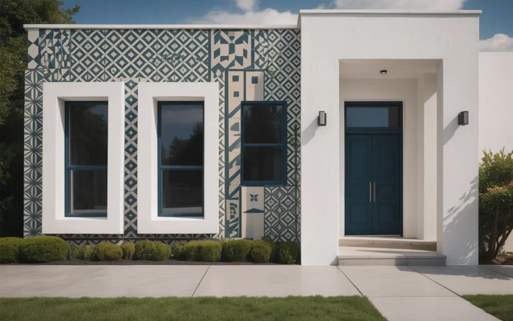 exterior wall design ideas privacy