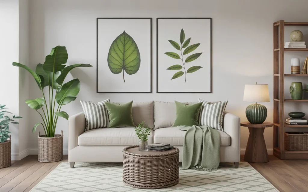 fresh spring living room ideas