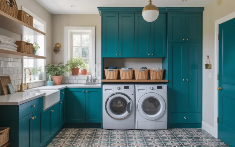 mudroom laundry room combo ideas
