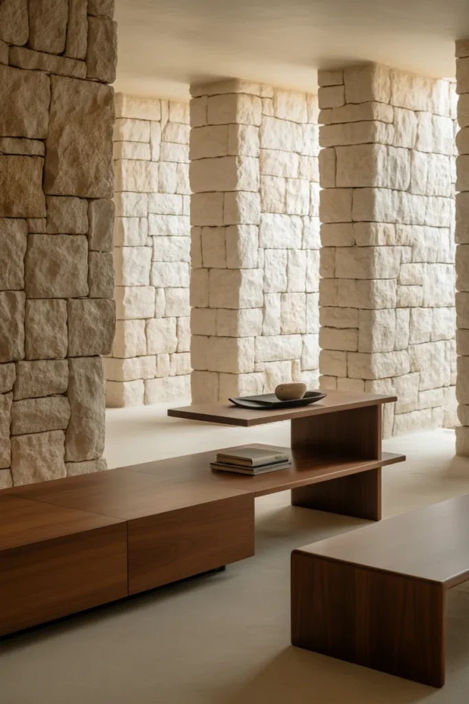 Stone and Wood Harmony