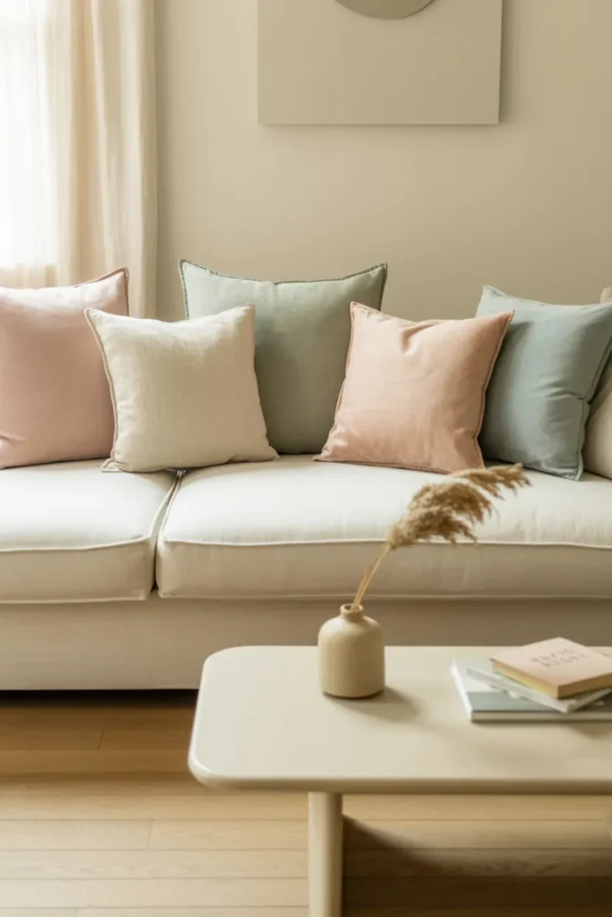 Muted Pastel Accents