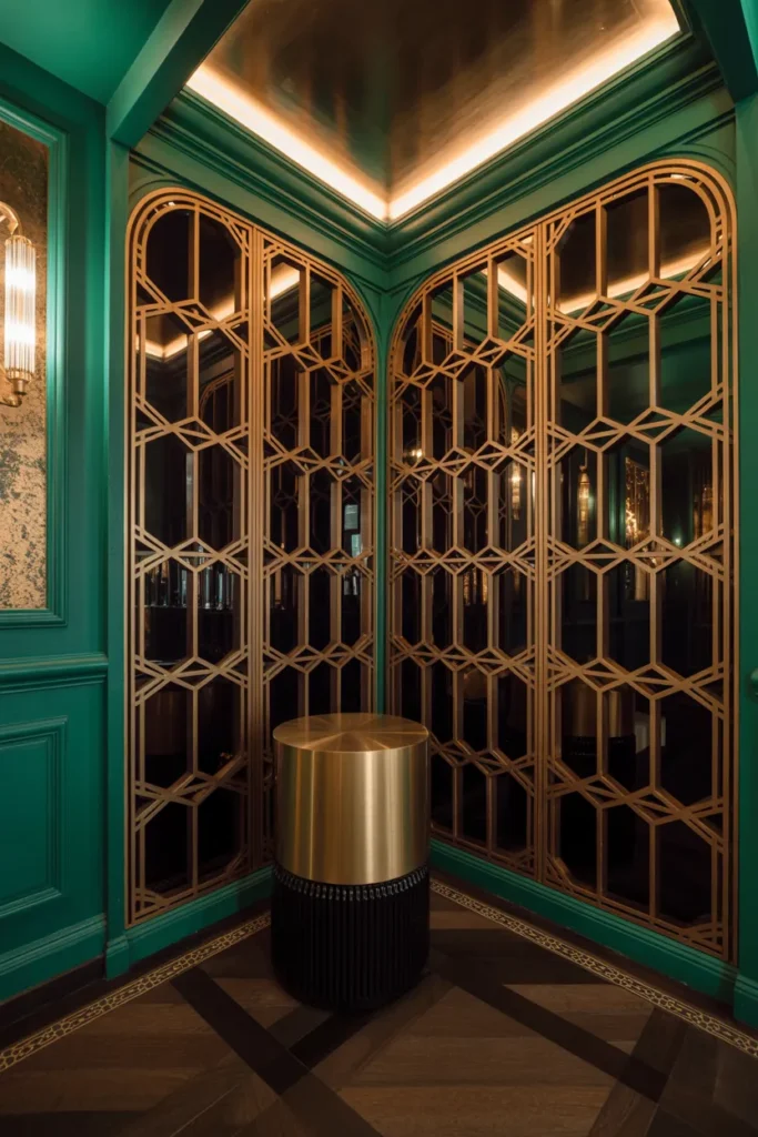 Art Deco Wine Cellar
