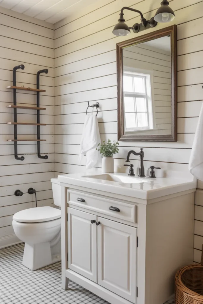 Black Metal Accents for Modern Contrast