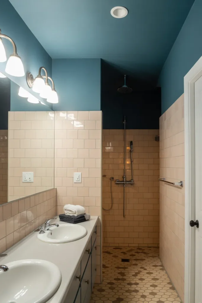  Blue Ceiling for a Cozy, Cocooned Feel