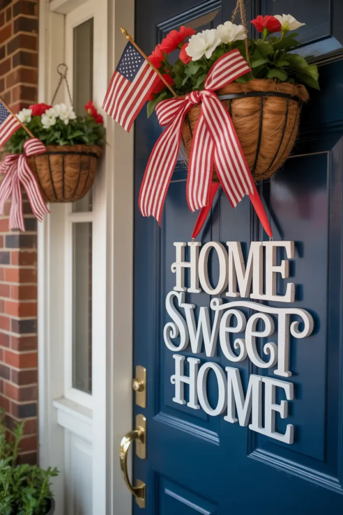  Bold Patriotic Door Decor