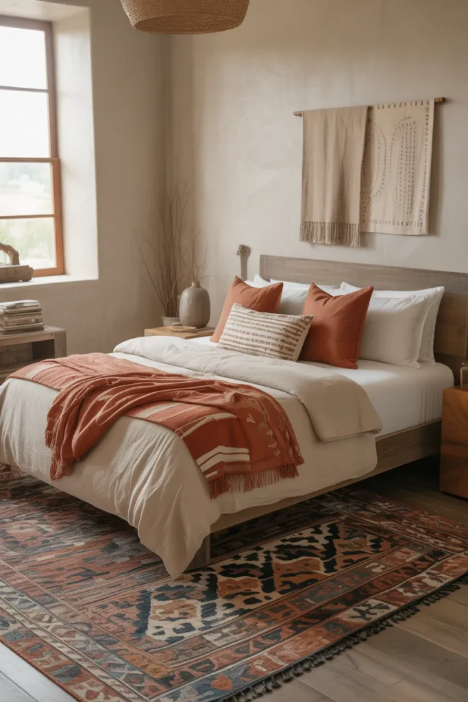 Bold Patterns and Earthy Colors