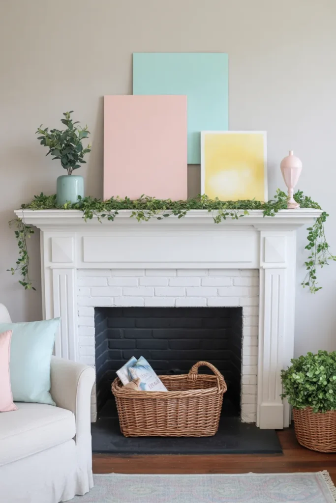 Bright Pastel Artwork for Seasonal Charm
