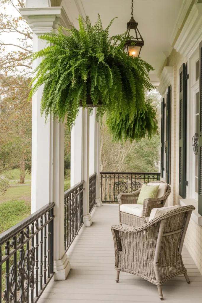 Classic Ferns in Hanging Baskets