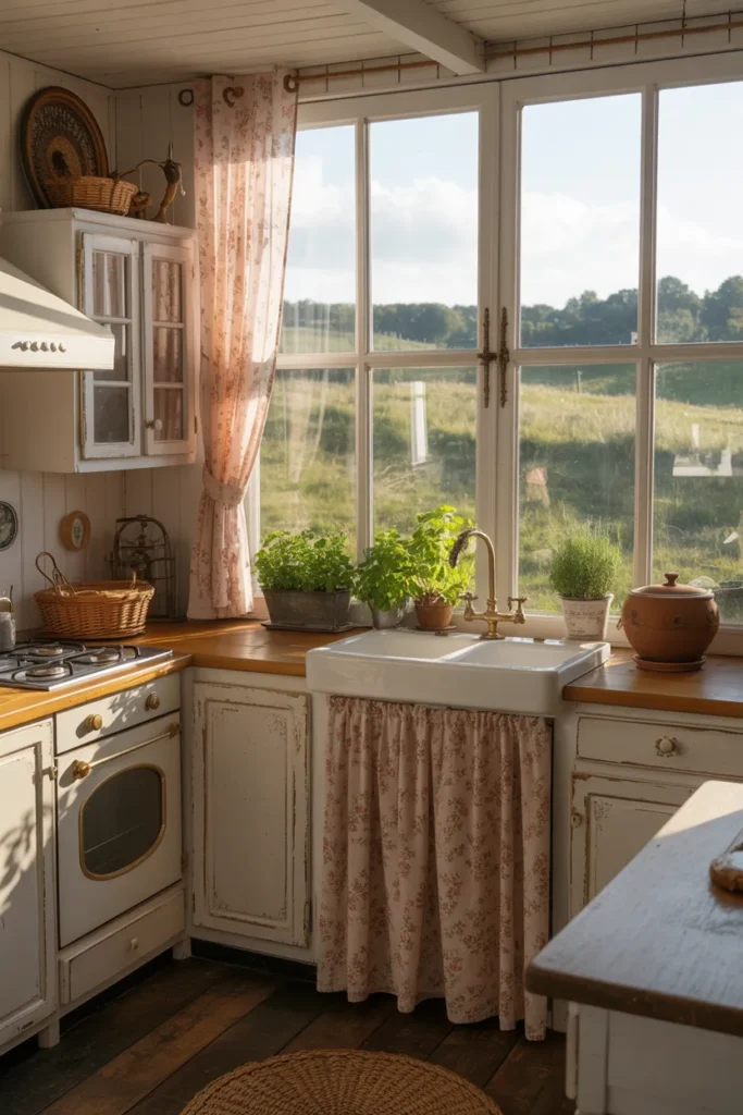 Country Cottage Solarium Kitchen
