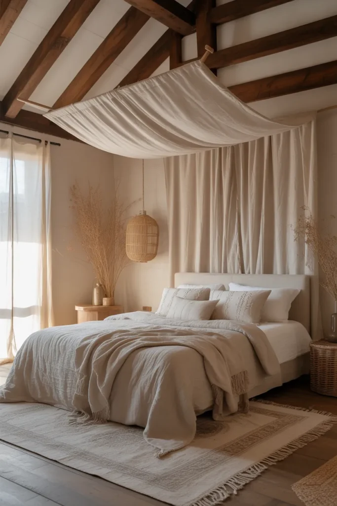Dreamy Canopy and Soft Linens