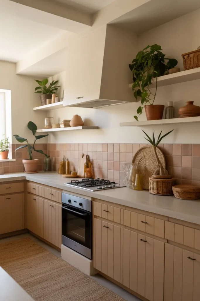 Earthy Organic Kitchen Aesthetic