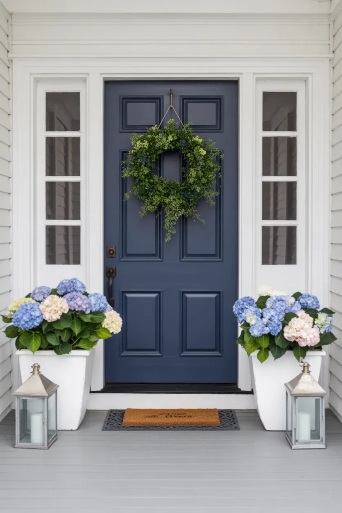 Elegant Hydrangea Planters