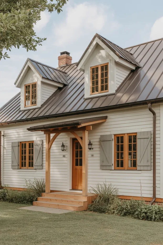  Farmhouse with Dormer Windows