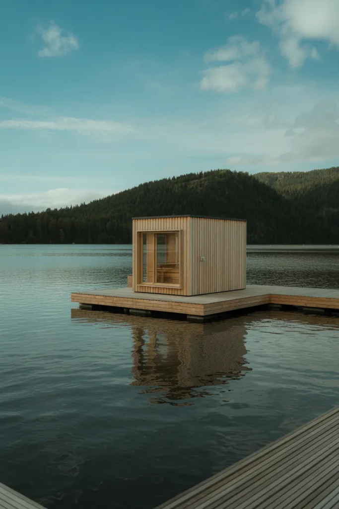 Floating Sauna on Water