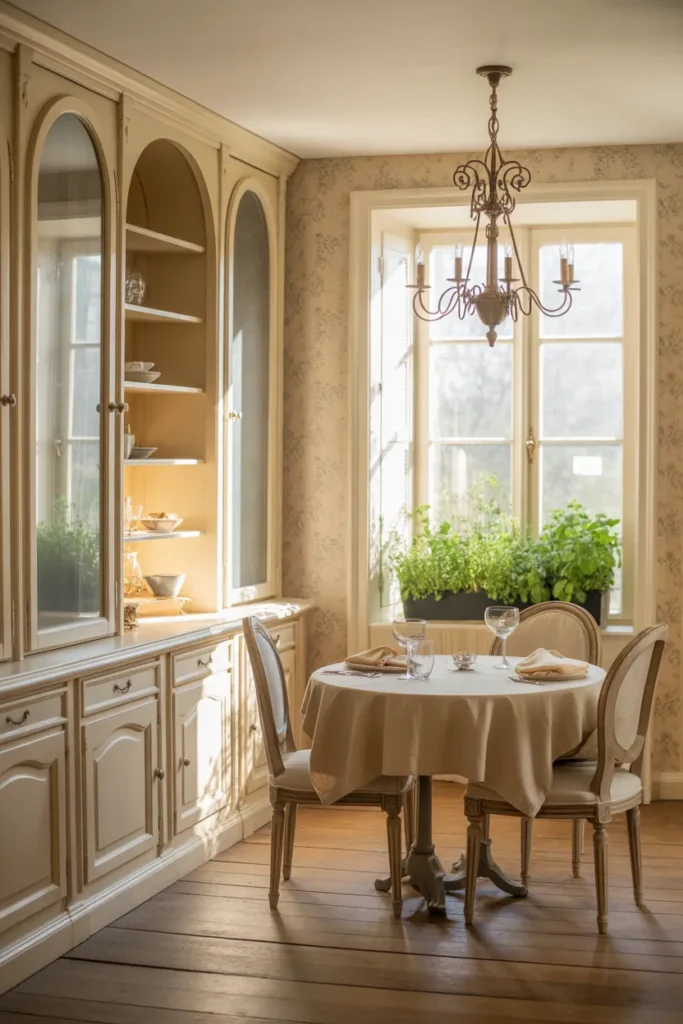  French Country Built-Ins