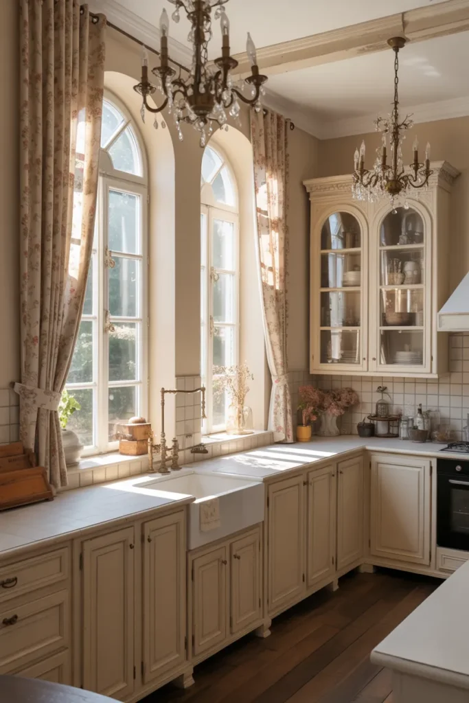 French Country Solarium Kitchen