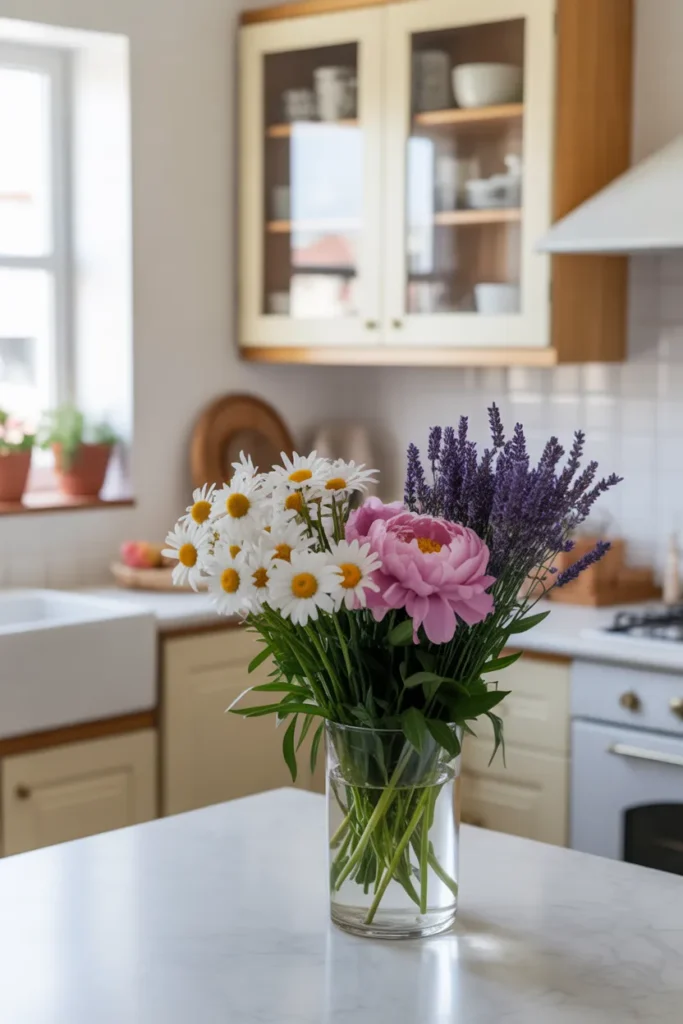 Fresh Flowers and Garden Touches