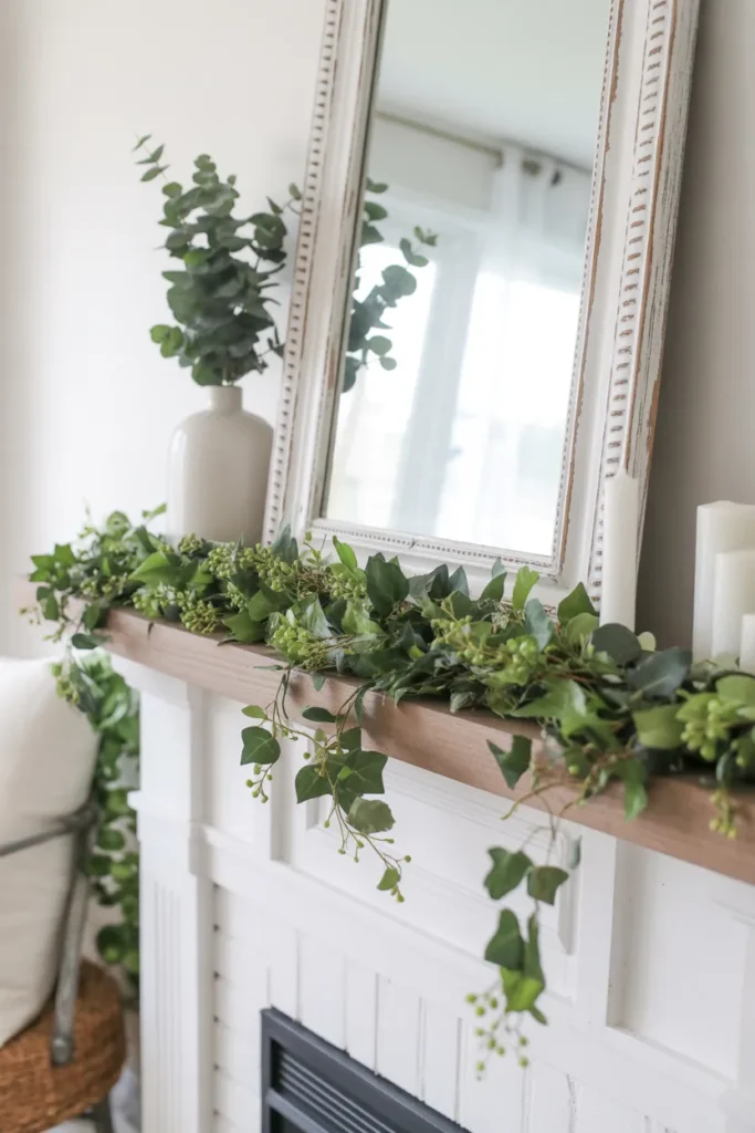 Fresh Greenery Garland for a Natural Look