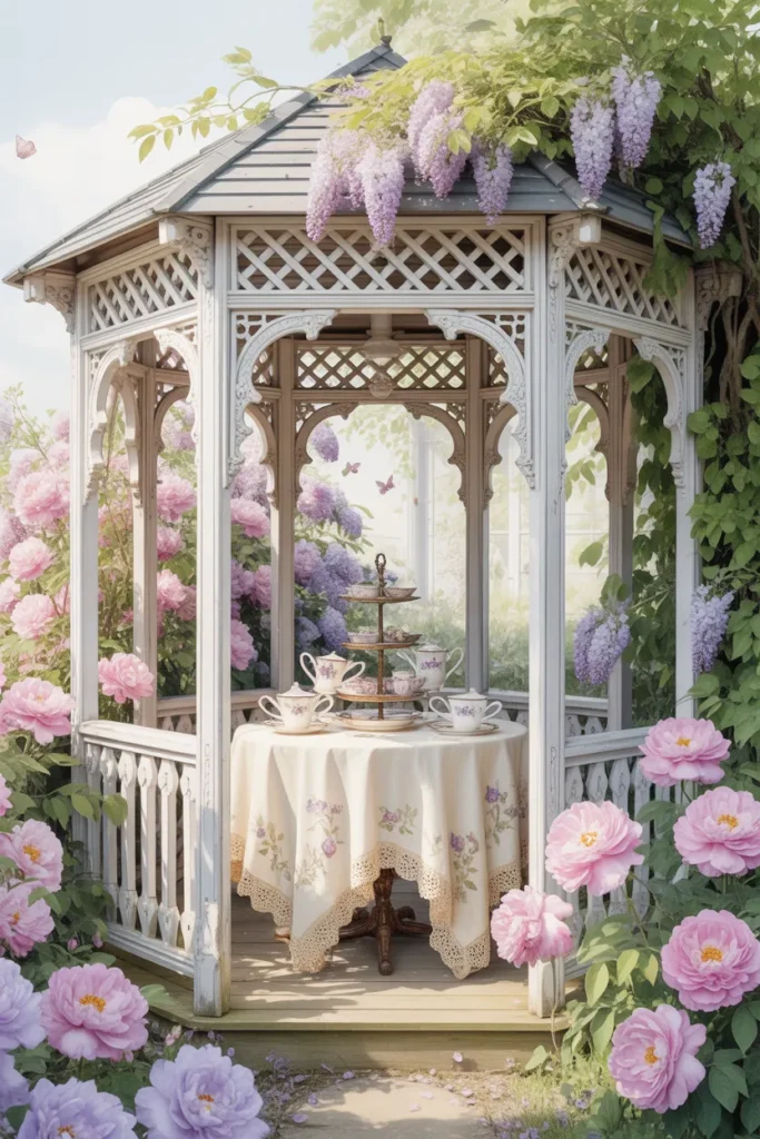 Garden Tea Party Gazebo