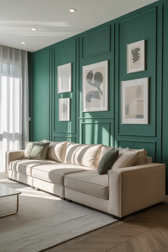 Green Accent Walls That Pop