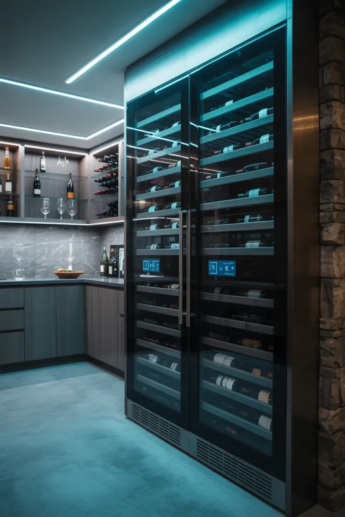  High-Tech Smart Wine Cellar
