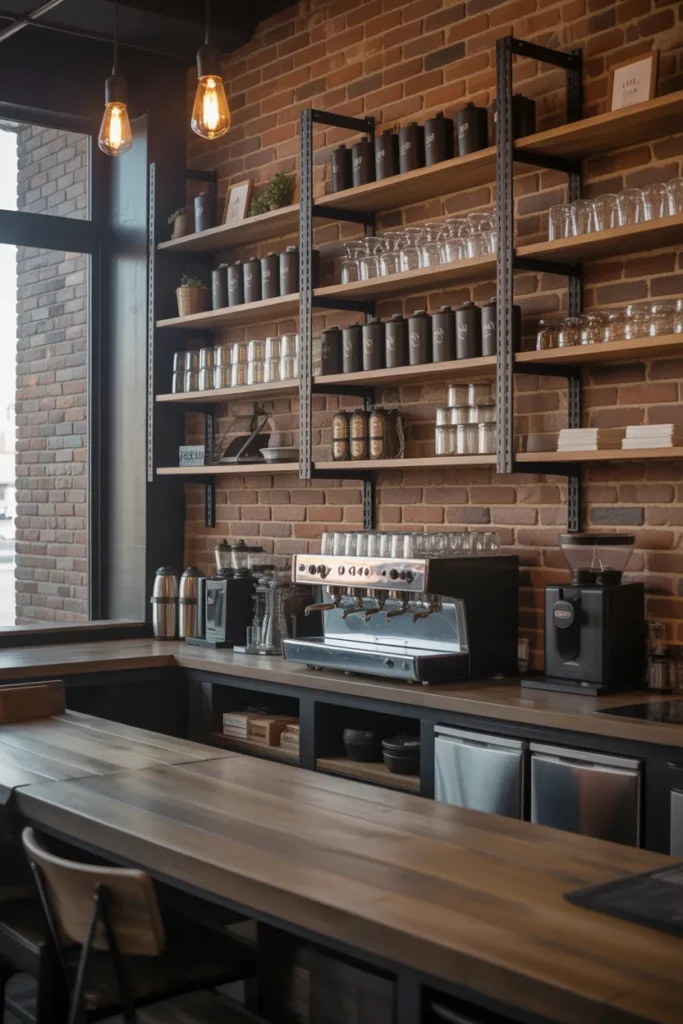Industrial Coffee Bar