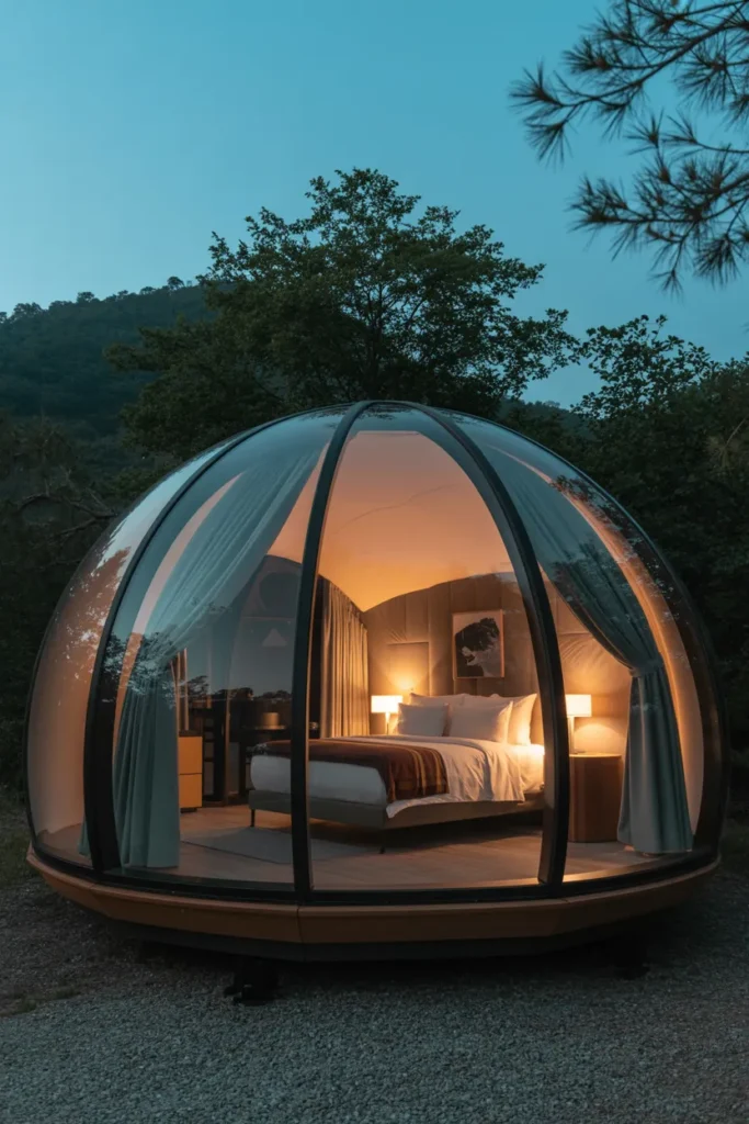 Luxury Glamping Pod